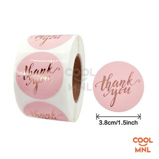 Thank you Appreciation Label Sticker 1.5 INCHES 500 PCS./Roll (SSC550)