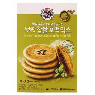 CJ Beksul Green Tea Sweet Korean Pancake Hotteok Mix (400g)