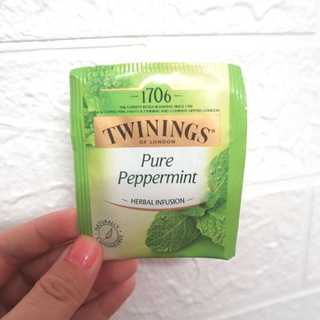 Original Twinings Pure Peppermint Tea Bag Sold Per Piece (Per Sachet) Imported