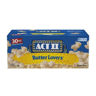 Act II Popcorn Butter Lover 30 bags