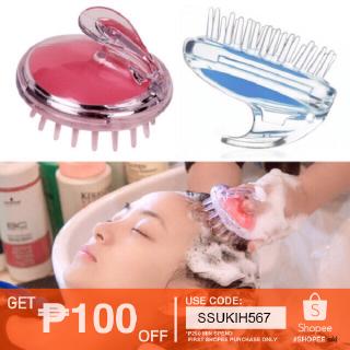 Flagship Silicone Com Brush Scalp Massager Bath and Shampoo Hair