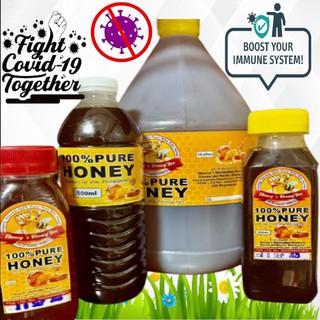 Breakfast Cereals & Spread∈┇Nancy's Pure Wild Raw Honey with FDA and DTI 350ml Davao Del Norte