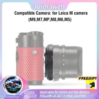 Aurorawell EXA-LM Adapter for EXAKTA Lens to Leica M9 M8 M7 M6 M5 Camera TECHART LM-EA7 OY