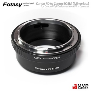 Canon FD to EOSM EOS M EF-M EOSM Mirrorless FOTASY US Brand MVP Camera