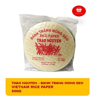THAO NGUYEN – BANH TRANG VIETNAMESE RICE PAPER 500G X 1PC