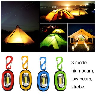 MINI LED Portable Lantern Camping Hiking Tent Lamp Light SOS
