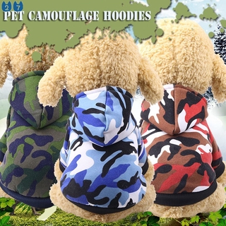 Camouflage Cute Dog Clothes Dogs Coat Cat Halloween Costume Chihuahua Puppy Hoodies Pet Clothes