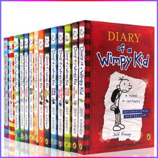 Original English books Diary of a Wimpy Kid 1-13 Series of books Read storybooks after class
