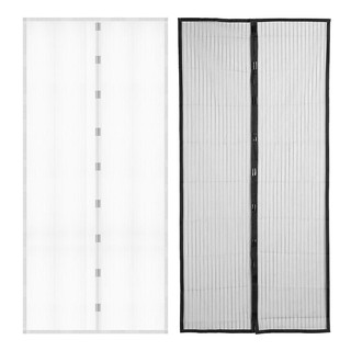 Matefield Anti Mosquito Insect Fly Bug Kitchen Curtains Magnetic Mesh Net Door Screen