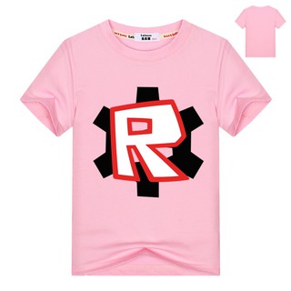 Girls Boys 3-14 Years ROBLOX R short sleeve cotton T-shirt