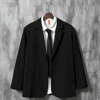 ☃Suit jacket male Korean casual suit thug yuppie handsome Shanxi fried street trend student handsome