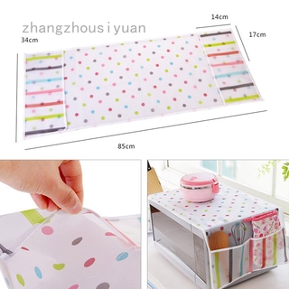Colorful microwave oven cover, waterproof and oil-proof with double pocket microwave storage bag dust cover