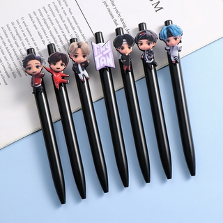Kpop Ballpoint pen BTS BT21 Cute Cartoon Tiny TAN Ballpoint pen