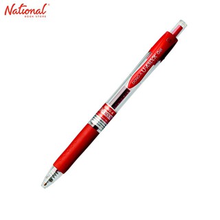 Dong-A Uknock Plus Ballpoint Pen 0.5Mm, Red