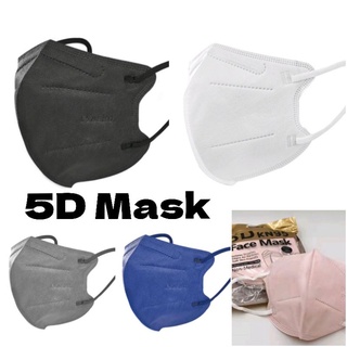 KN95 5D 10PCS/pack Aesthetic Facemask 5-layers Masks Anti-Dust (1)