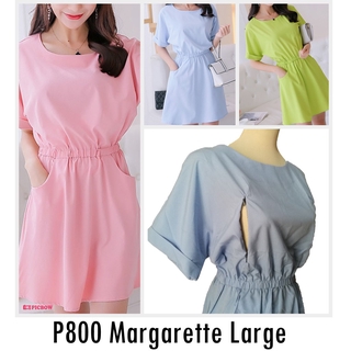 Margarette Pink Blue Green Nursing Breastfeeding Wear Dress