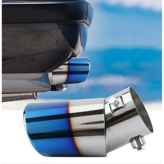 【Ready Stock】◈☽◇UNIVERSAL CAR MUFFLER TIP / EXHAUST TIP (CURVED)IT CAN USE MOTORCYCLE OR CAR