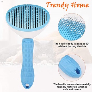 ﹍□◘Cat Pet Hair Brush For Fur Dog Shedding Comb Brush Pet Cleaning Grooming Supplies Tool