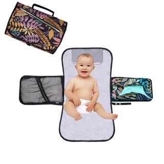 Portable Baby Diaper Changing Pad Diaper Changing Bag Multifunctional Baby Diaper Changing Waterproof for Mother and Baby