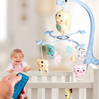 Baby Music Bed Bell Toy for Crib And Baby Cot With Music Box Hanging Toys