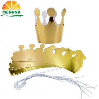 10pcs Birthday party needs paper crown hats party supplies party decorations hats (8)