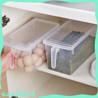 [Hot Sale] Plastic Storage Bin Box Refrigerator Food Container Kitchen Fridge Freezer