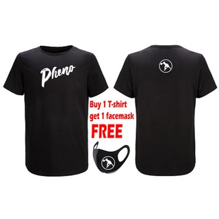 mavs pheno Rubberized vinyl print T-SHIRT black (XTREME WINNER) Buy 1 T-shirt get 1 facemask FREE