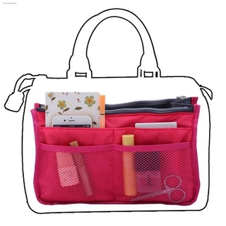 luggage bag trolleylaggage travel bag✁✜☃Travel Makeup Insert Handbag Organizer Pouch Bag cod