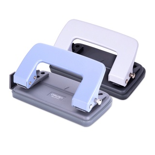 Ready Stock/☈№Deli Metal 2 Hole Punch School Paper Cutter A4 Loose-Leaf Binding Craft Punch Scrapboo