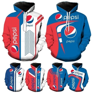 HOT SALE Pepsi Newest Fashion Men/Women's 3D Print Hoodies Pullovers Sweatshirts Couple Hoodies S-4X