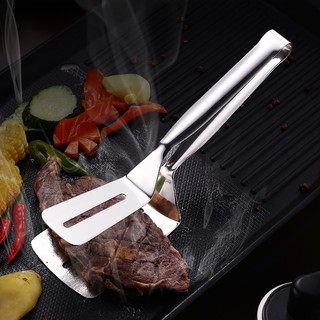 Stainless steel food tongs kitchen tools fried fish steak tongs barbecue tongs barbecue tongs Kevin