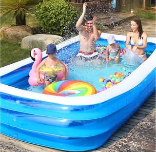 Swimming Pool Adult Kids Family Size Inflatable And Thickened Outdoor