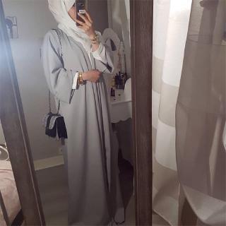 Abaya muslim jubah Kaftan Kimono Bangladesh Robe Musulmane Islamic Clothing Caftan Marocain Loose Muslim Dress (8)