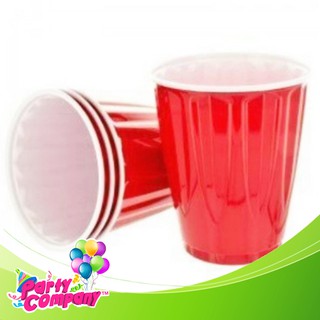 5pcs. 16oz Red Party Beer Pong Cups