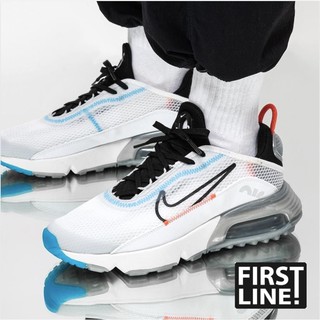 Nike Air Max 2090 Male Female Thick Bottom Leisure Sports Training Running Shoes Mesh Blue Red White