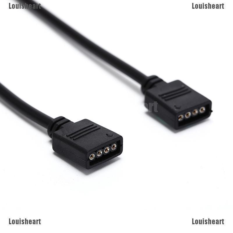 LHPH ❈✲ 1Pcs 4Pin RGB LED Connector Extension Cable LED Strip