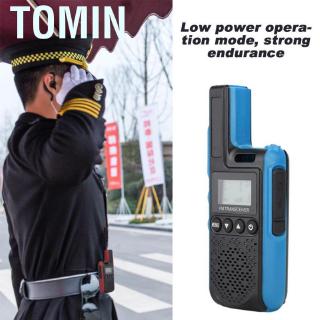 Tomin Mini Portable Handheld Business UHF Walkie Talkie Two Way Radio