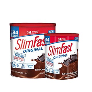 SlimFast Original Meal Replacement Shake Mix (Rich Chocolate Royale) Choose Between 14 - 34 Servings