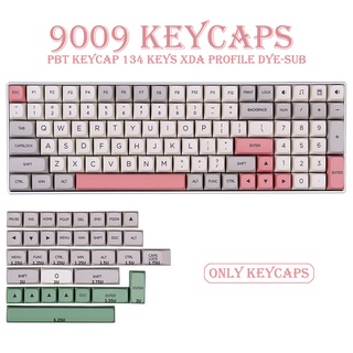 PBT Keycap 134 Keys XDA Profile DYE-SUB GMK 9009 Personalized Keycaps For Cherry MX Switch Mechanical Keyboard
