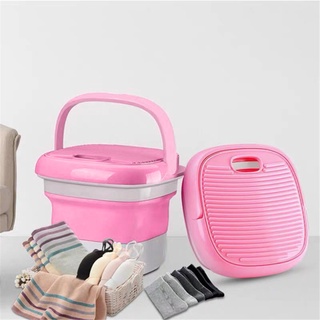 Mini Foldable Washing Machine Portable Ultrasonic Cleaning Machine Automatic Baby Cloth Shoes Underw (4)