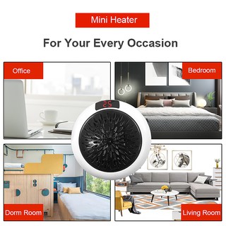 Mini Portable Electric Heater 900W Desktop Heating Warm Air Fan Home Office Wall Handy Air Heater Ba (5)