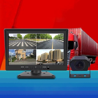 Large Truck Driving Recorder HD Night Vision 360 Degree Four-way All-in-one Reverse Image Bus Video