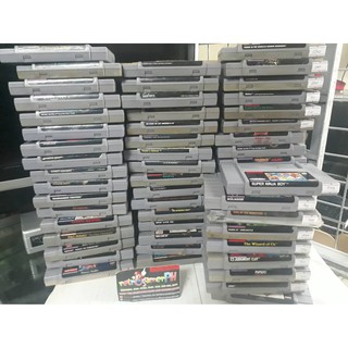 #1 Original Super Nintendo (SNES) Game Cartridges
