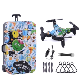 HELIWAY RC DRONE with camera Luggage Foldable Pocket Mini Drone With Wifi action Camera quadcopter d