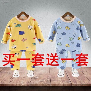 Explosion☬☎ↂChildren s plush thermal underwear set, men and women clothes, baby autumn trousers win