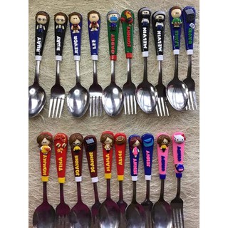 Personalize spoon and fork (1pair)