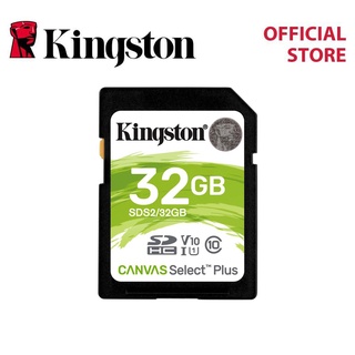 （Spot Goods3－5Days）Kingston 32GB Canvas Select SDHC UHS-I Class 10 Memory Card (SDS2/32GB) Ykfn