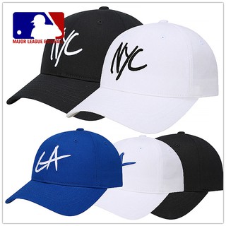 MBL New NYC/LA Embroidery Baseball Cap With box + paper bag