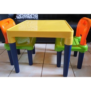 STUDY TABLE WITH 2 CHAIR FOR KIDS ( 255 )