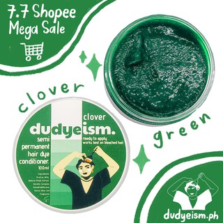 Clover 100ml (Green) - Dudyeism Hair Dye Conditioner